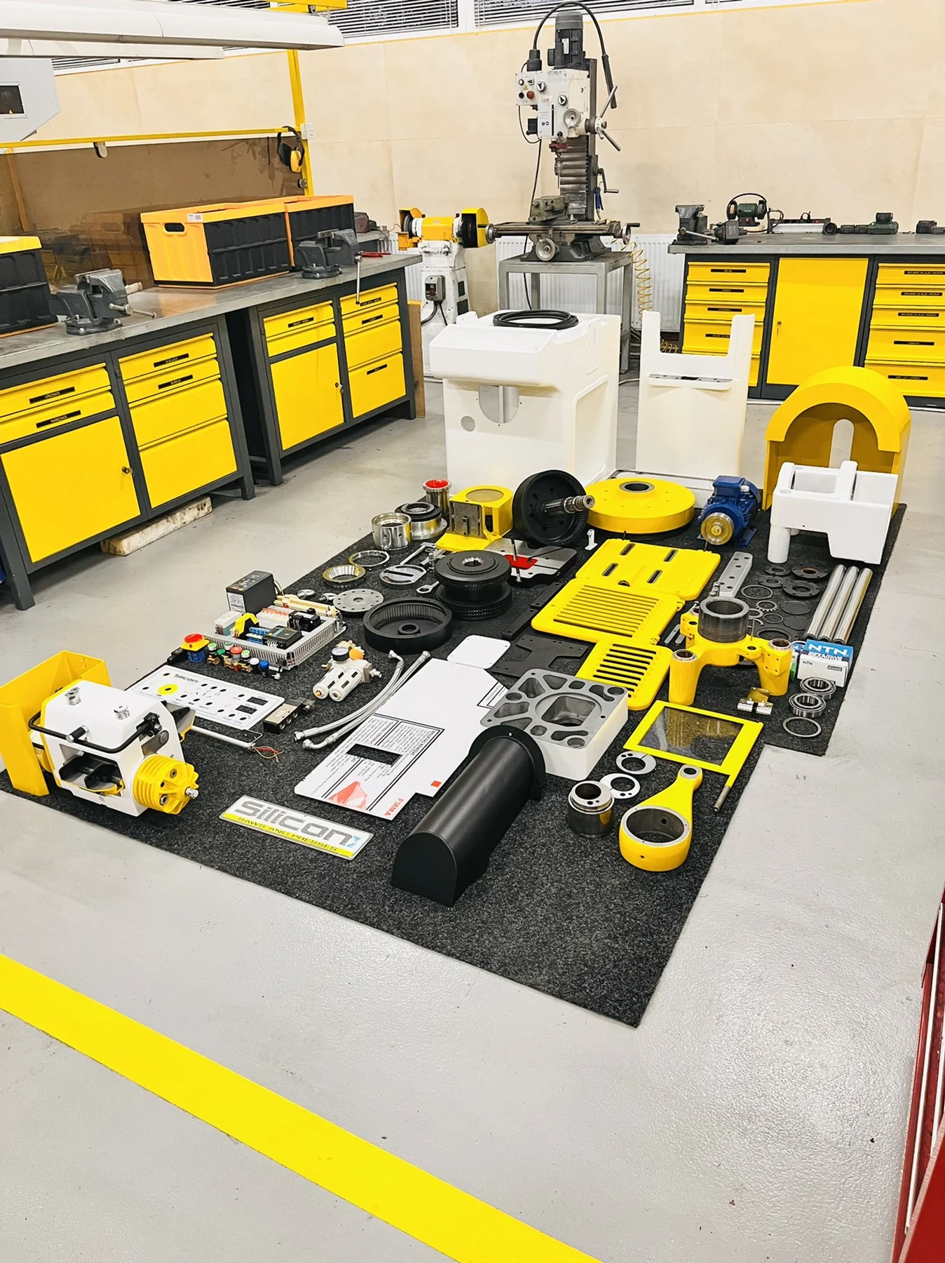 Silicon+ facility and machinery