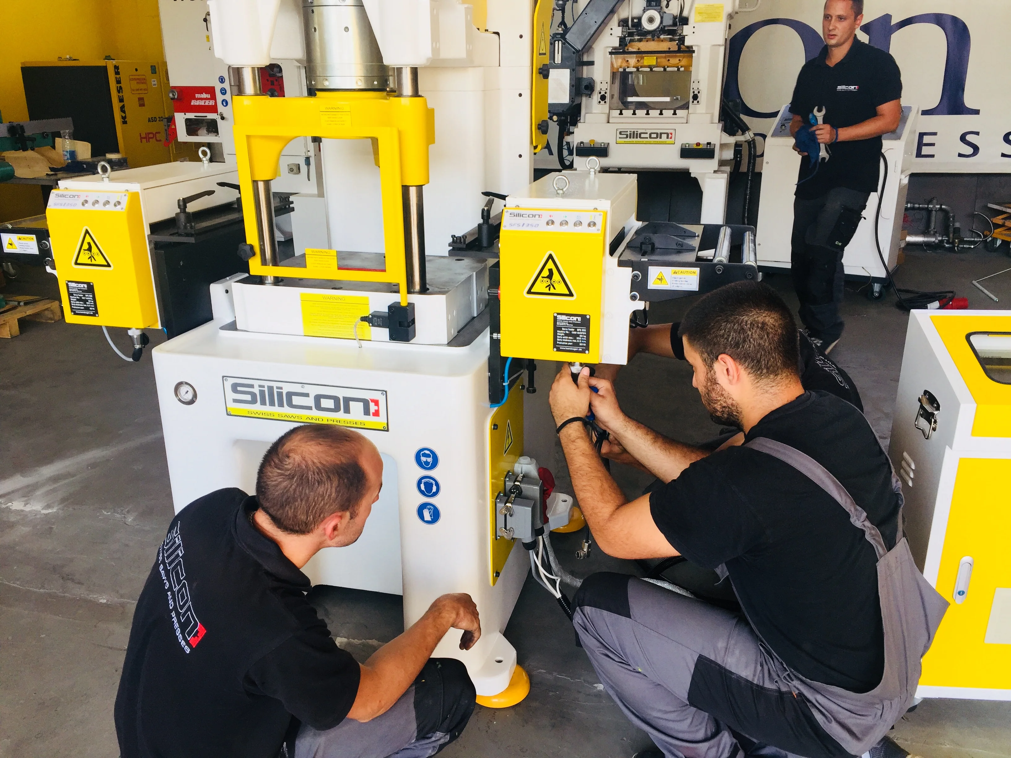 Silicon+ facility and machinery