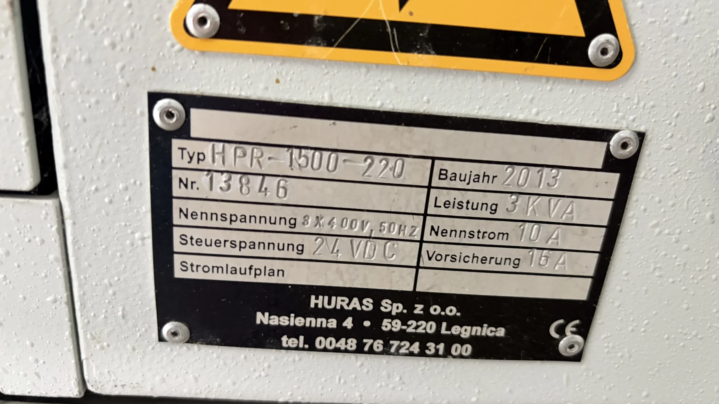 HURAS HPR-1500-220 4