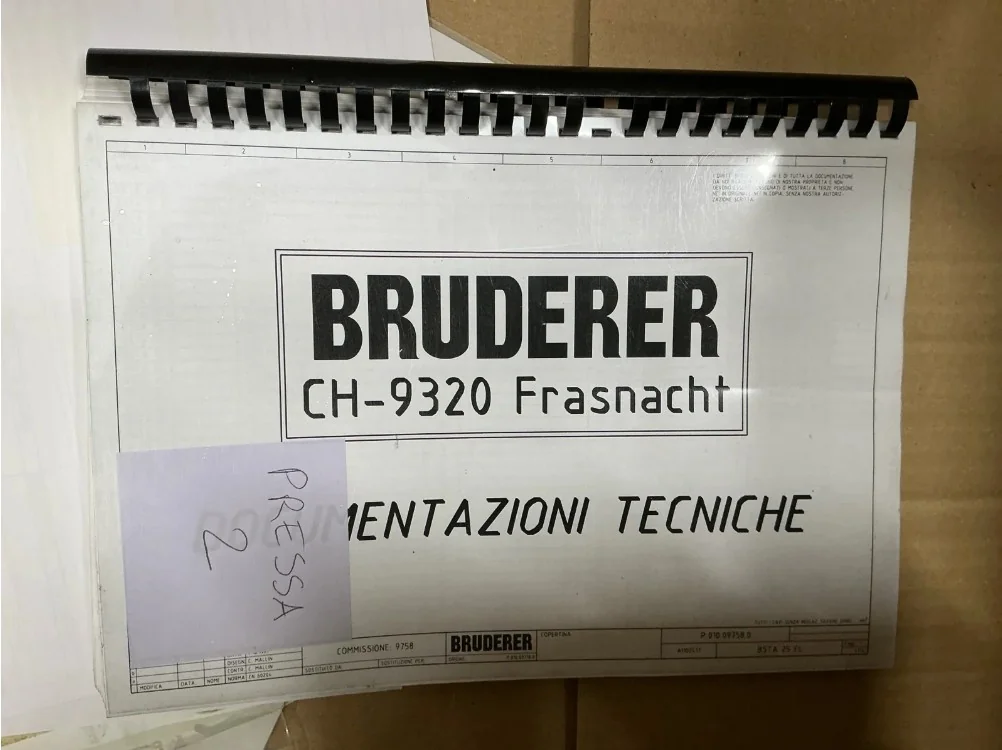 BRUDERER BSTA 25 EL 19