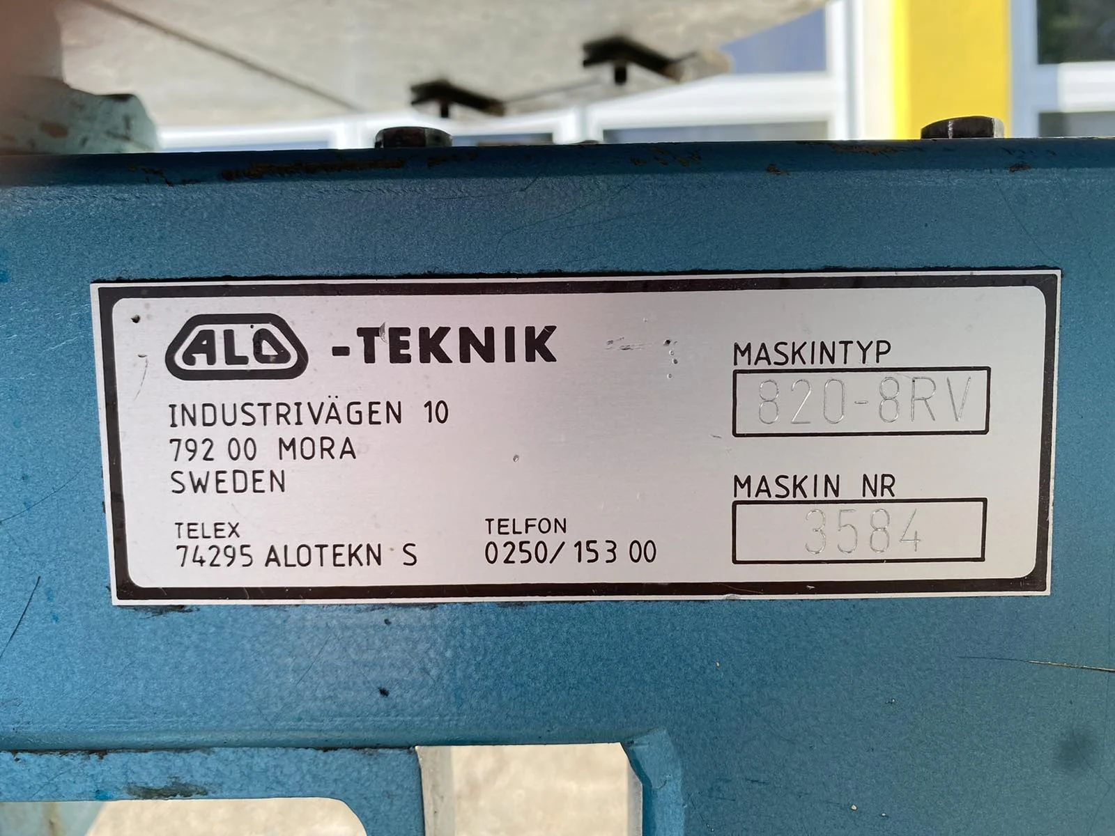 ALO Teknik 820-8RV 4