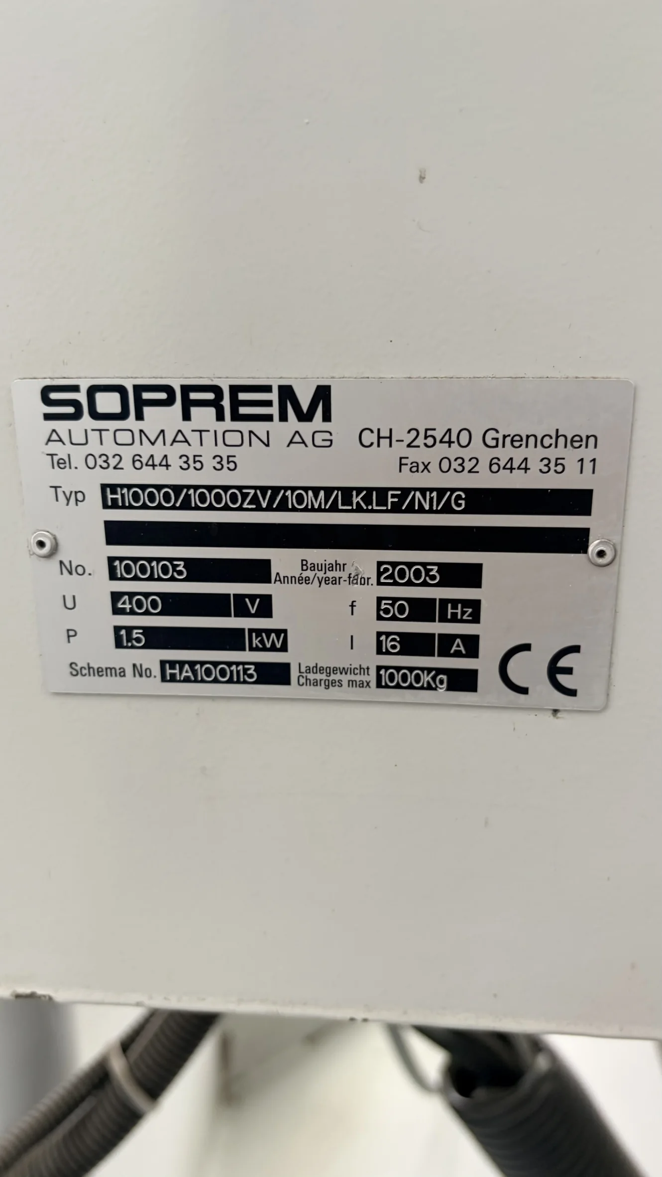 SOPREM Precision Coil Feeding Line 6