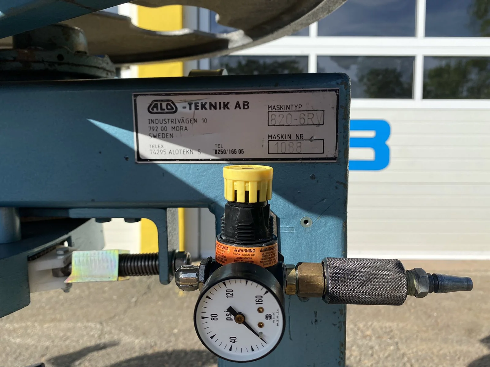 ALO Teknik 820-6RV - Used Industrial Machinery | bandsagen.de
